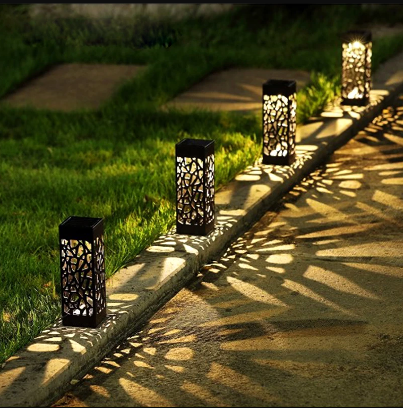 Solar Garden Pathway Lights Lamp