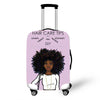 African Art Girl Travel Baggage