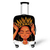 African Art Girl Travel Baggage