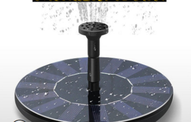 Solar Fountain  Water Landscape