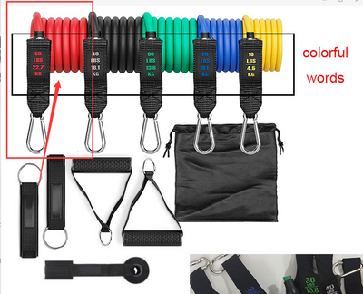 Fitness Elastic Rope Resistance Band