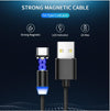 Compatible with Apple , YBD 1m magnetic LED charging cable