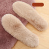 Winter Sheepskin Insoles Wool Warm