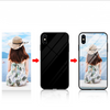 Design Picture Name Photo Glass Phone Case