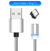 Compatible with Apple , YBD 1m magnetic LED charging cable