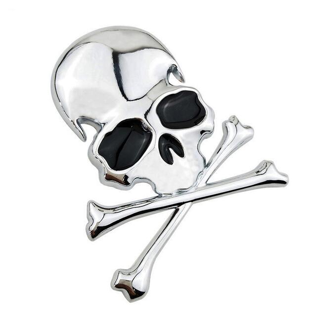 skull bones car truck bike stickers