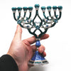 Religious Activities Menorah Home Decorations Candle Holder Israel Judaism Retro Lampstand Candlestick 9 Branch