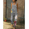 Women Denim overalls paint