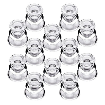 NEW! Set Of 12PCS ,Glass Taper Candle Holder,Use for Wedding.Home decoration,USD26.88/Lot,Each $2.25   n