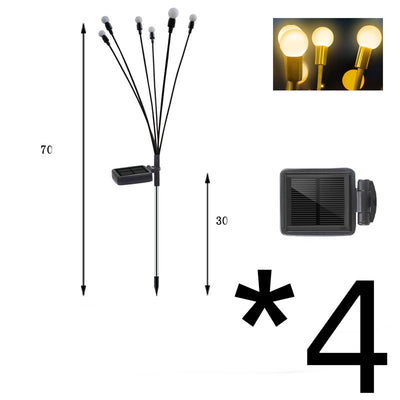 Simulation Firefly Solar Light