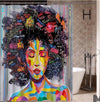 Modern Building Shower Curtain