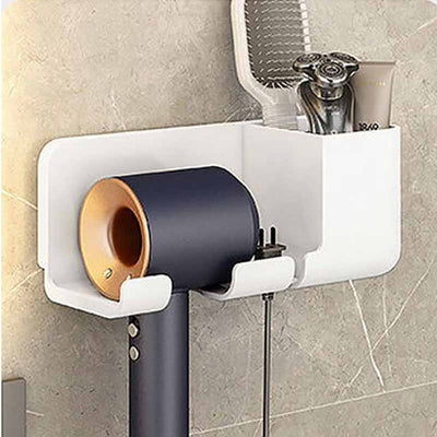 Wall Mounted Hair Dryer Holder