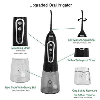 Portable Rechargeable Dental Water Jet