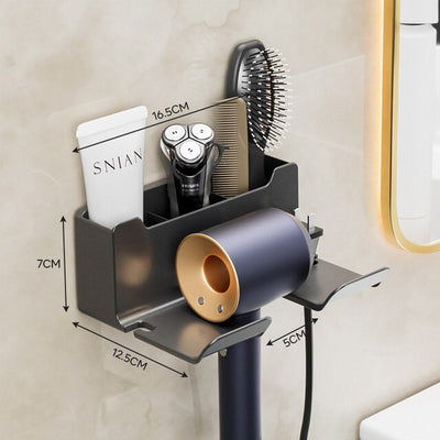 Wall Mounted Hair Dryer Holder