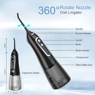 Portable Rechargeable Dental Water Jet