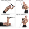 Tricep Rope Abdominal Crunches Cable Pull Down Laterals Biceps Muscle Training Fitness Body Building Gym Pull Rope