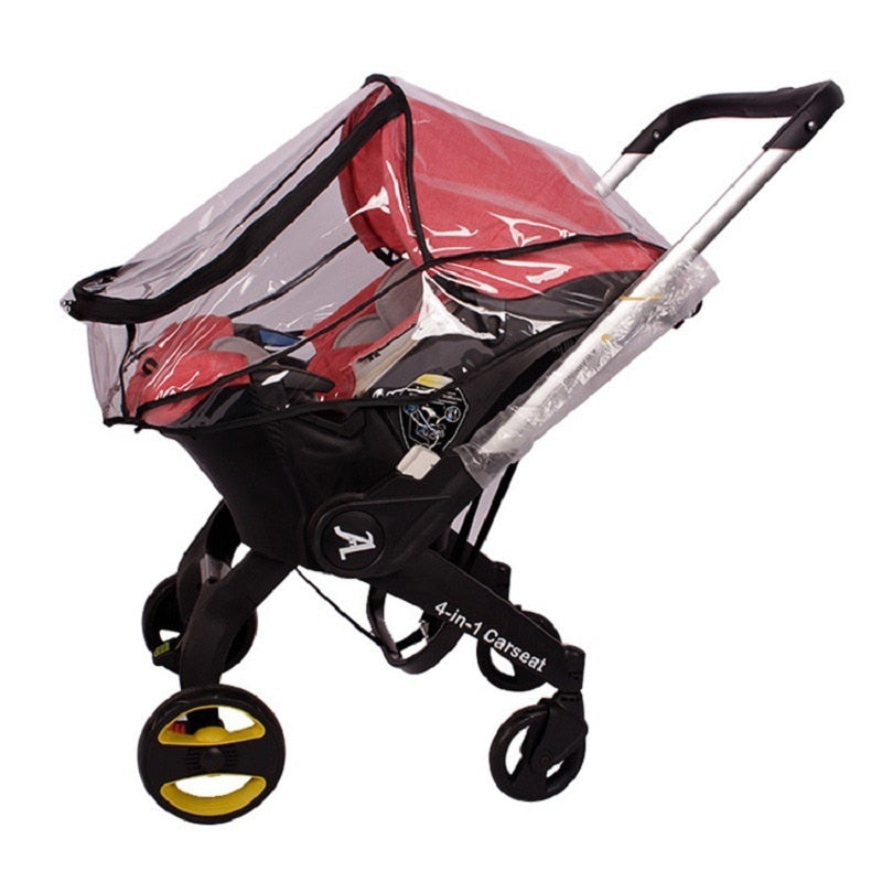 Baby carriage rain cover