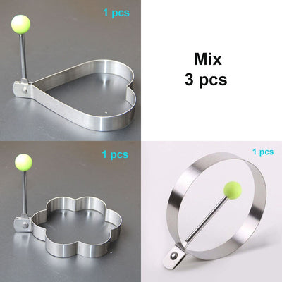 5 Styles Fried Egg Pancake Shaper