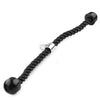 Tricep Rope Abdominal Crunches Cable Pull Down Laterals Biceps Muscle Training Fitness Body Building Gym Pull Rope