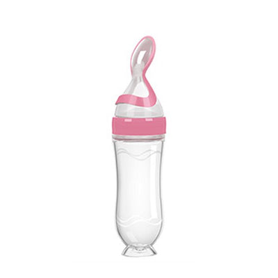 Newborn Feeding Bottle Sucker Spoon