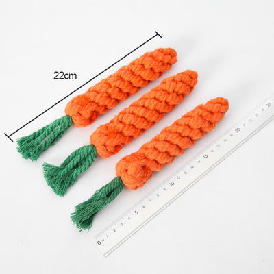 Pet Cleaning Teeth Cotton Rope Toy