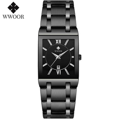 Stainless Steel Waterproof Fashion Women Wristwatch