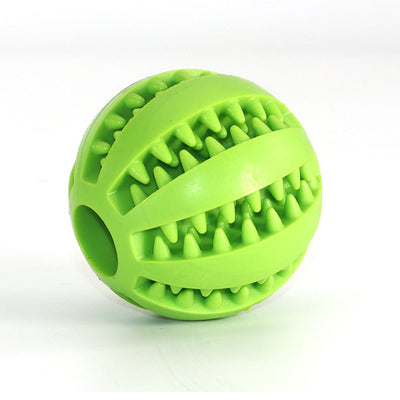 Dog Toys Stretch Rubber Leaking Ball