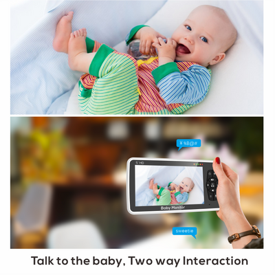 5.0 Inch Baby Monitor with Camera