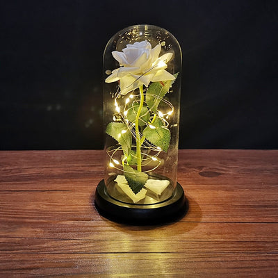 Rose LED Light Foil Flower