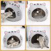 Cute Cat Bed Warm Pet House Kitten Cave Cushion Comfort Cat House Dog Basket Tent Puppy Nest Small Dog Mat Supplies Bed For Cats