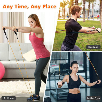 11 Piece Resistance Band Set