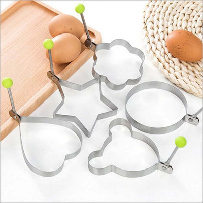 5 Styles Fried Egg Pancake Shaper