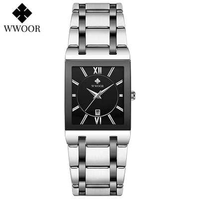 Stainless Steel Waterproof Fashion Women Wristwatch