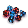 Glowing Dice Set, 7Pcs Light Up