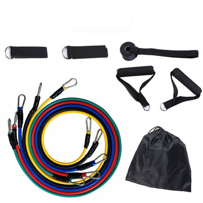 11 Piece Resistance Band Set