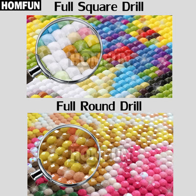 HOMFUN Full Square/Round Drill