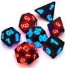 Glowing Dice Set, 7Pcs Light Up