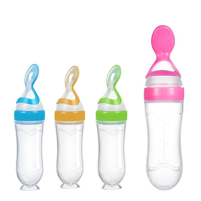 Newborn Feeding Bottle Sucker Spoon