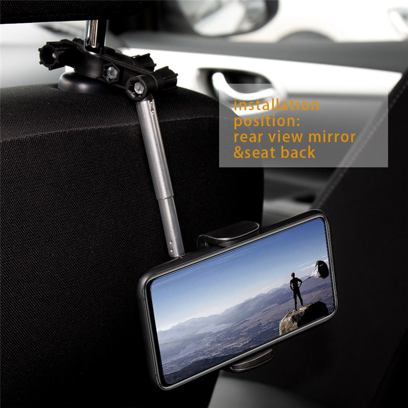 Car Mirror Mount Phone Holder