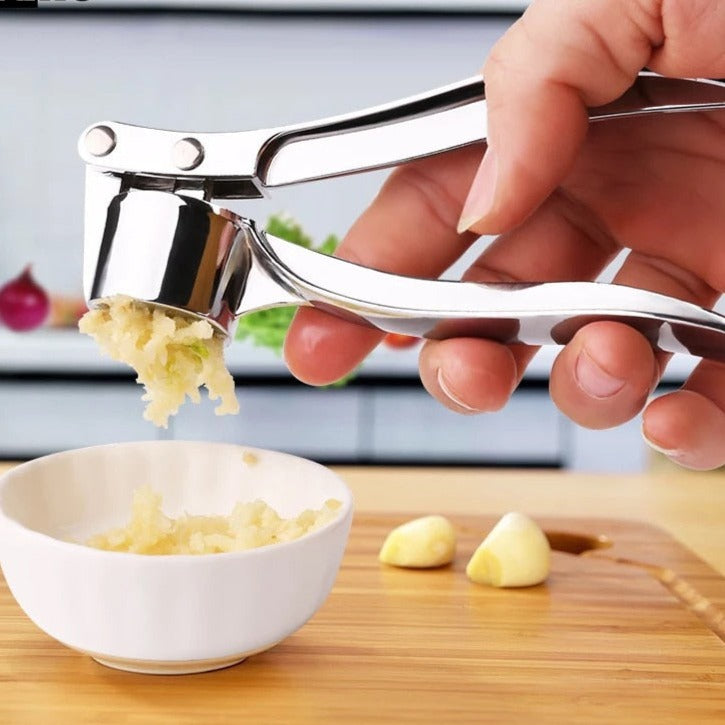 Stainless Steel Garlic Press