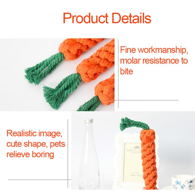 Pet Cleaning Teeth Cotton Rope Toy