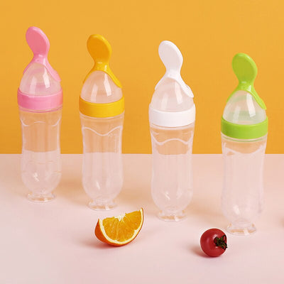 Newborn Feeding Bottle Sucker Spoon