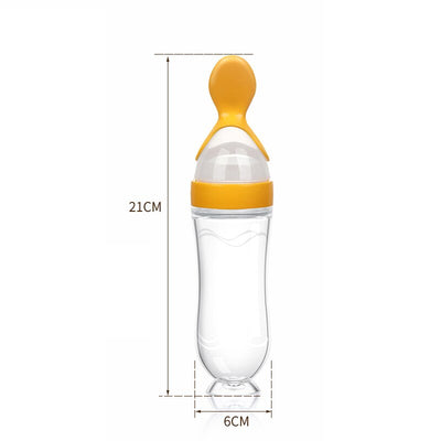 Newborn Feeding Bottle Sucker Spoon