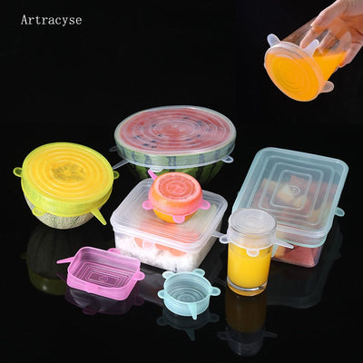 Silicone Reuseable Stretch Lids