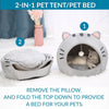 Cute Cat Bed Warm Pet House Kitten Cave Cushion Comfort Cat House Dog Basket Tent Puppy Nest Small Dog Mat Supplies Bed For Cats