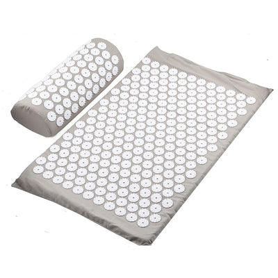 Acupressure Mat Massage Relieve Stress Back Body Pain Spike Cushion Yoga  Acupuncture Mat