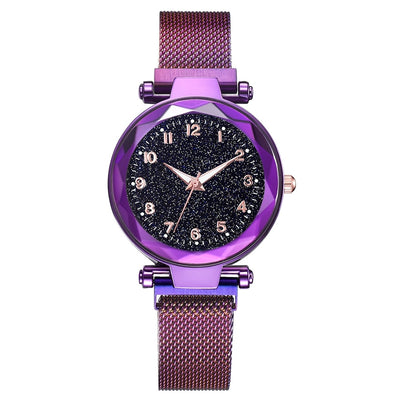 Women Watches Magnetic Mesh