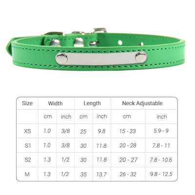 PU Leather Cat Collar