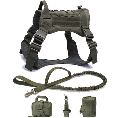 Training Vest Dog Harness and Leash