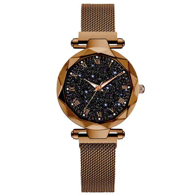 Women Watches Magnetic Mesh